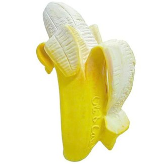 Oli & Carol Banana teething and bath toy