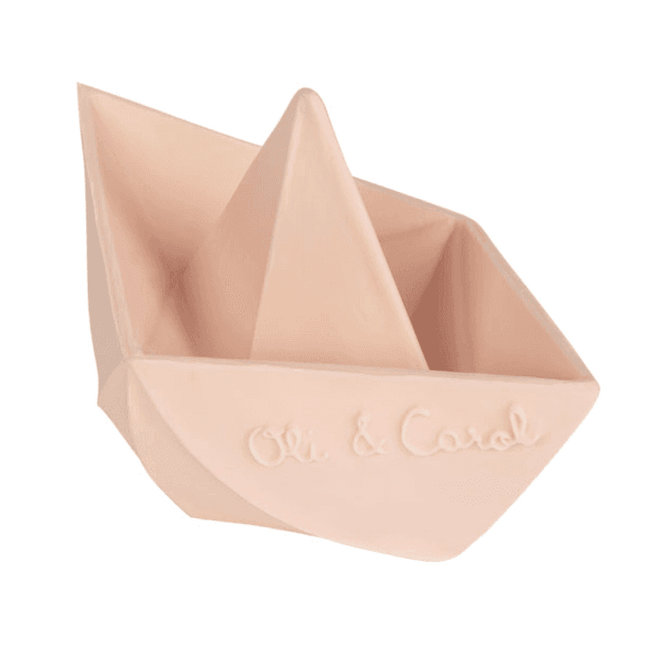 Oli & Carol Origami Boot Nude Bad und Beißspielzeug