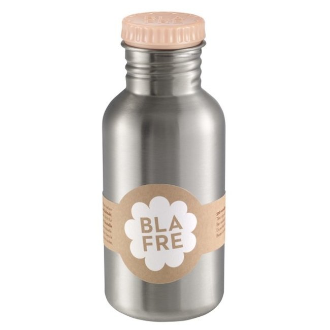 Blafre Bottle 500 ml peach lid stainless steel