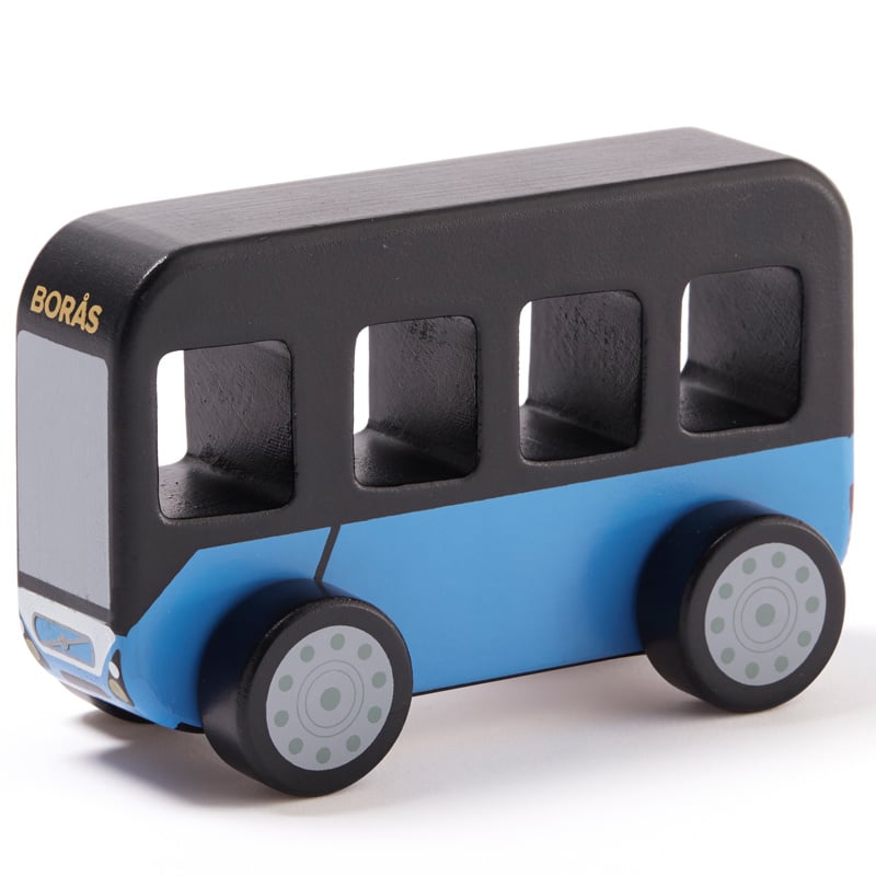 blue toy bus