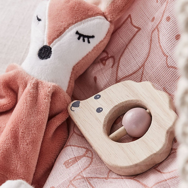 Kids Concept Rattle hedgehog wood EDVIN 1000141
