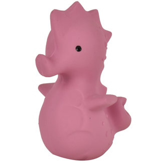 Tikiri Zeepaard badspeeltje en rammelaar roze