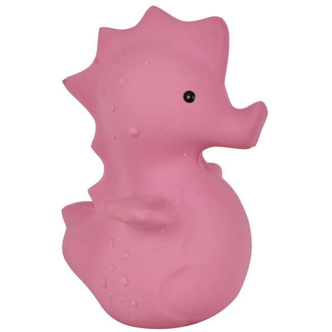 Tikiri Sea horse bath toy and rattle pink