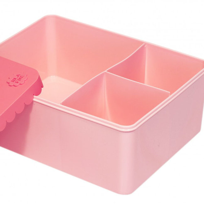 Blafre Brotdose Rosa mit Fächer