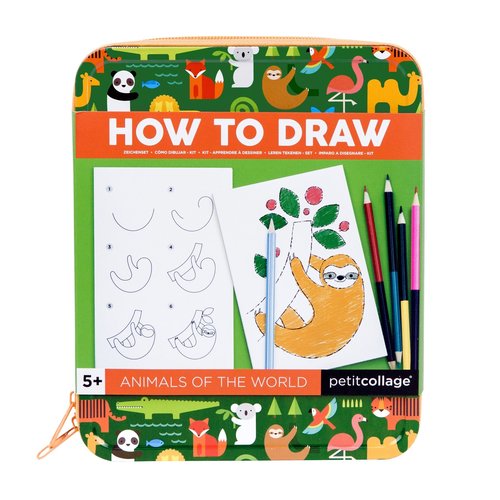 Petit Collage Learn to draw animals Petit Collage Learn to draw animals
