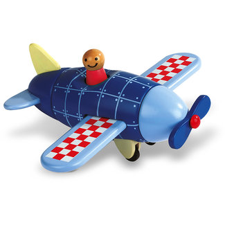 Janod Airplane magnetic puzzle wood