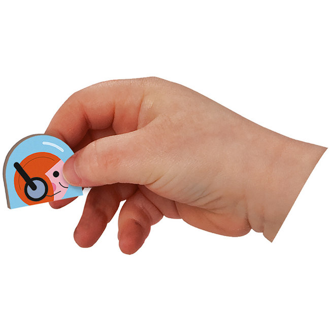 Janod Magneetboek voertuigen 50 stuks