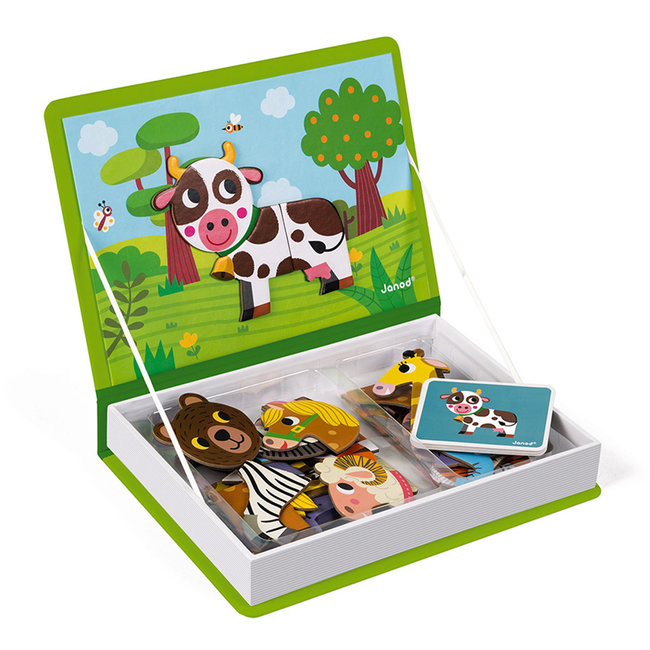 Janod Magneti'Book animals 30 pieces
