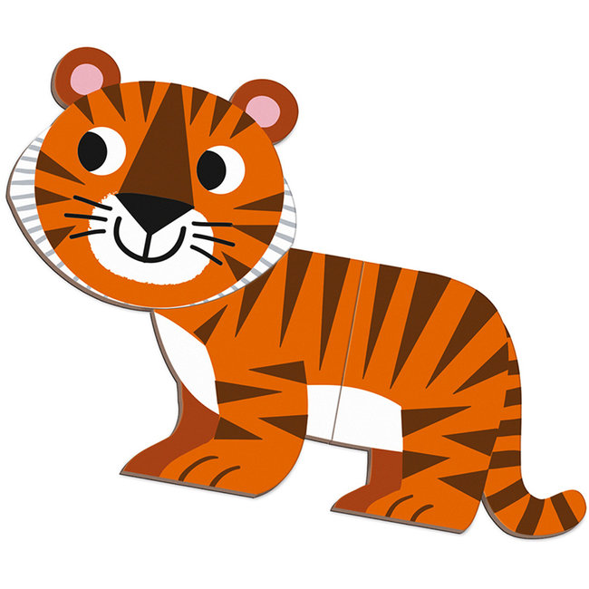 Janod Magnetbuch Tiere 30 Teilen