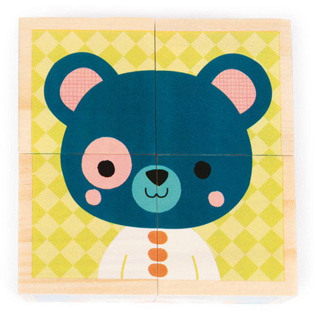 Janod Houten blokpuzzel