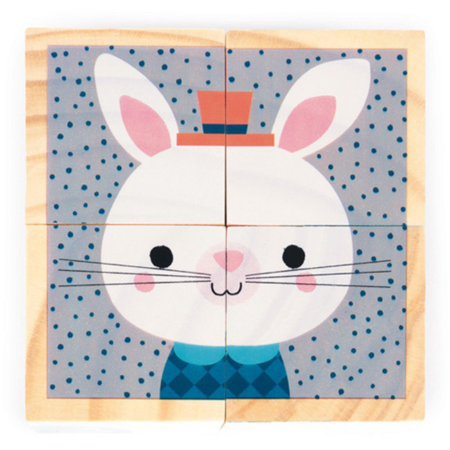 Janod Houten blokpuzzel