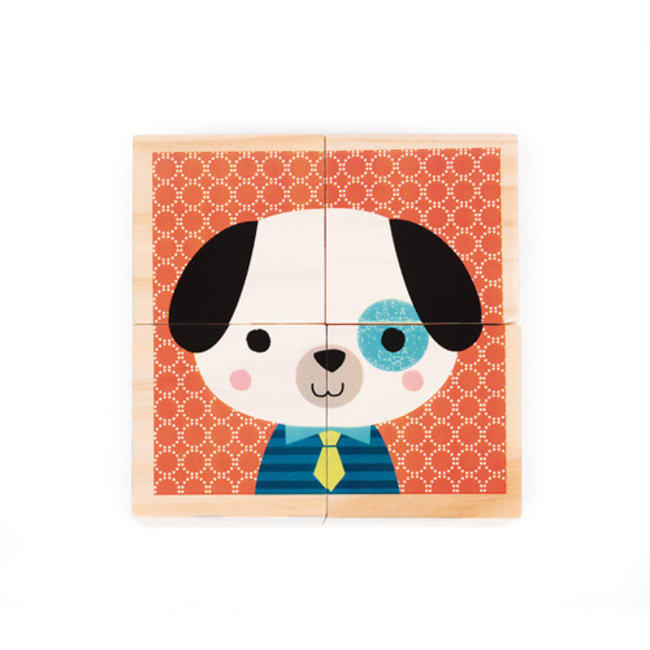 Janod Houten blokpuzzel