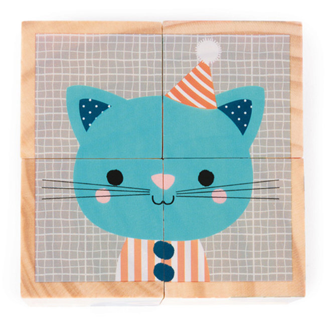 Janod My first blocks forest portraits