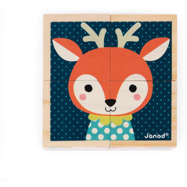 Janod Houten blokpuzzel