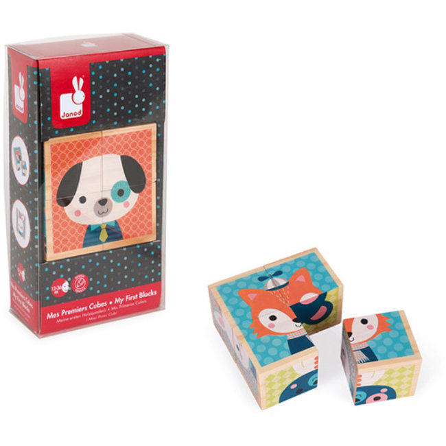 Janod Houten blokpuzzel