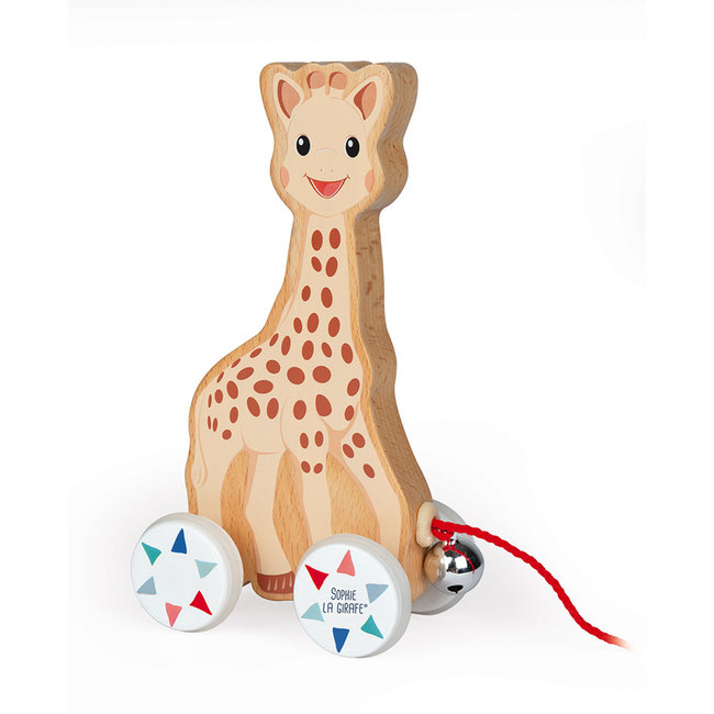 Janod Sophie de Giraffe Nachziehtiere aus Holz