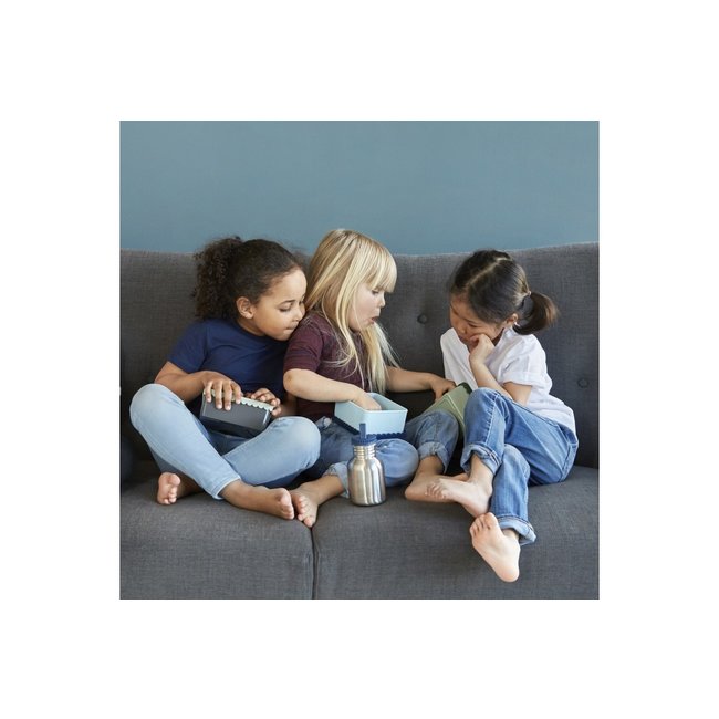 Blafre Trinkflasche 300 ml Blau aus Edelstahl