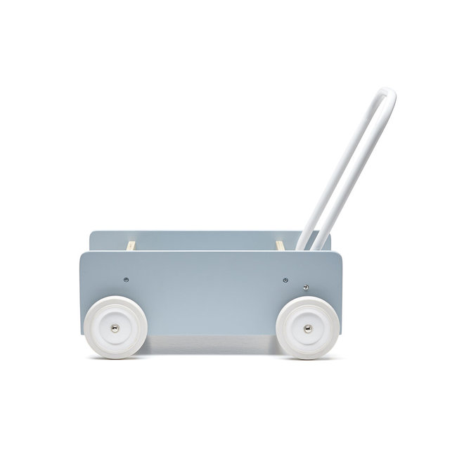 Kids Concept Baby walker wood blue-grey