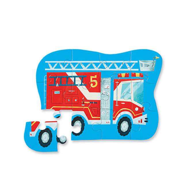 Crocodile Creek Puzzels Puzzle Fire Truck 12 pieces