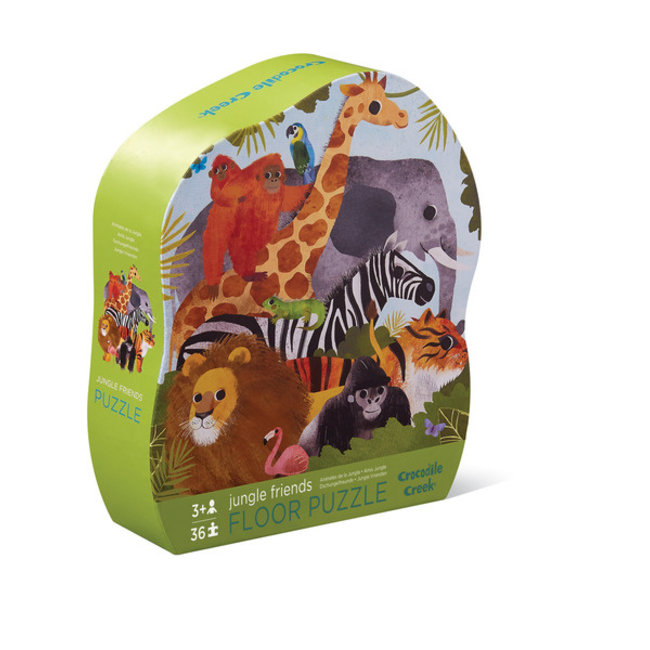 Crocodile Creek Puzzels Puzzle Jungle Friends 36 Teile 3 Jahre+