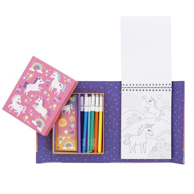 Tiger Tribe Colouring set Unicorn