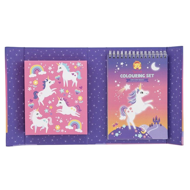 Tiger Tribe Colouring set Unicorn