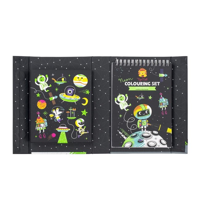 Tiger Tribe Neon Farben-Set Outer Space