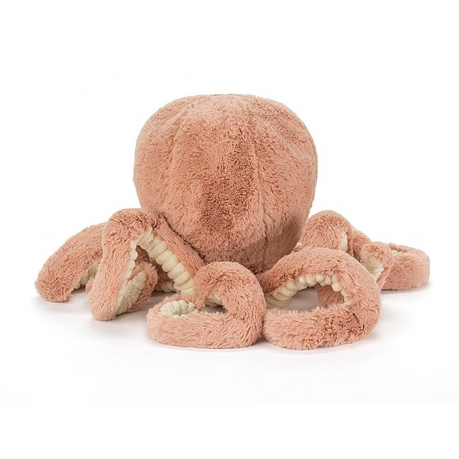 Jellycat Octopus Odell Soft Toy Pink 23 cm