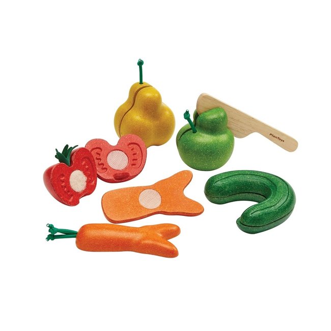 PlanToys Wonky Fruit & Vegetables 3495