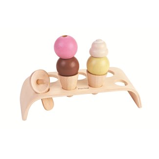 PlanToys Ijs Set Hout