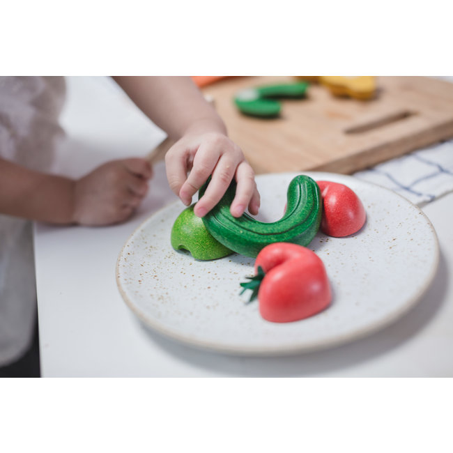 PlanToys Wonky Fruit & Vegetables 3495