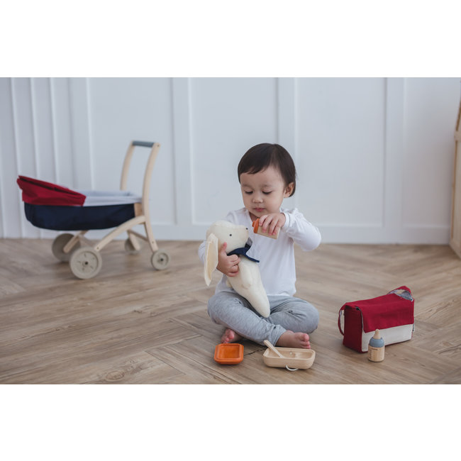 PlanToys Poppen Eetset 3499