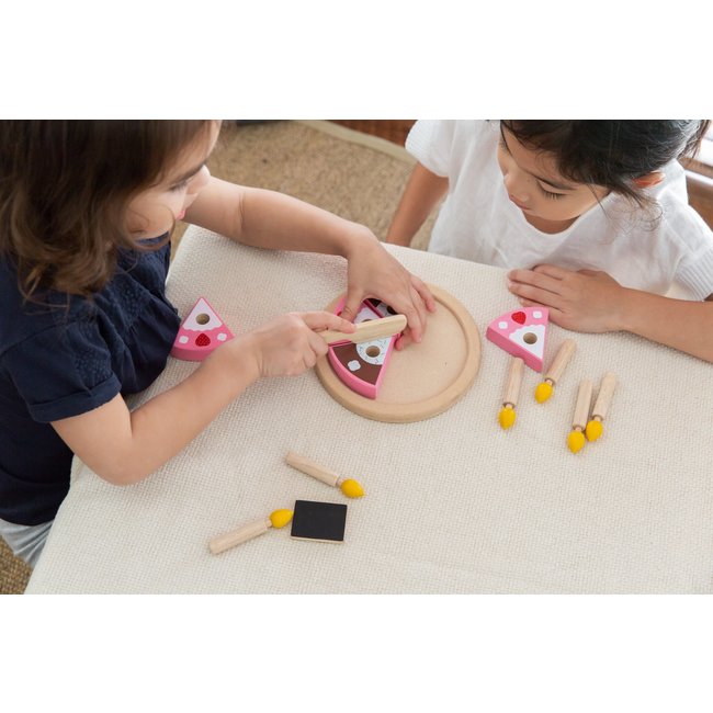 PlanToys Birthday Cake Set Wood 3488