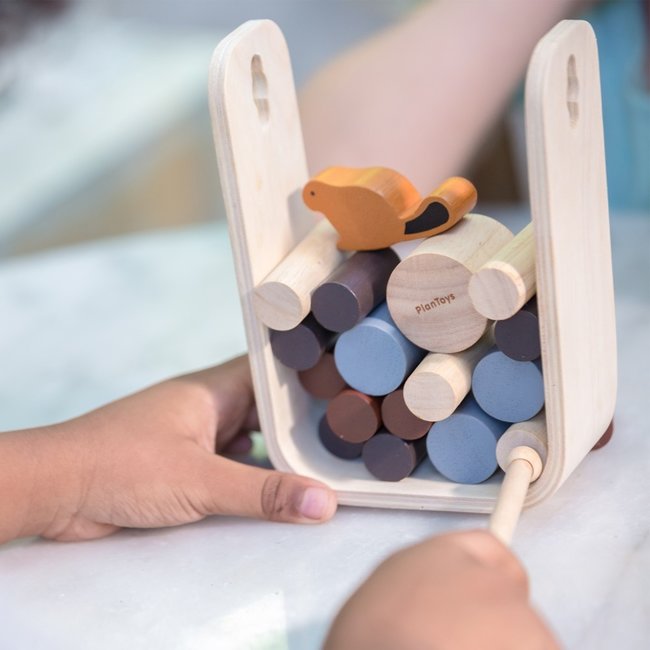 PlanToys Timber Tumble Spel 4627