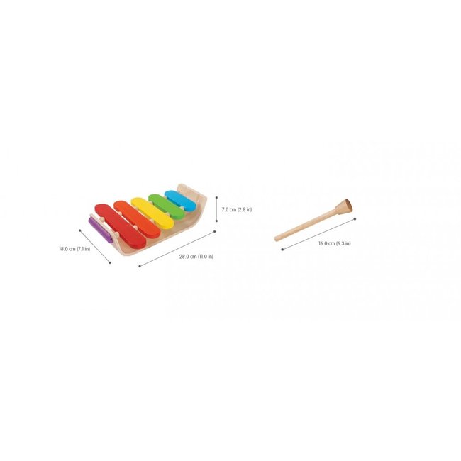 PlanToys Oval Xylophone 6405