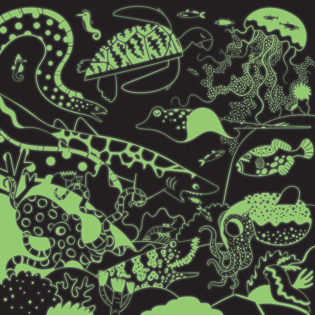 Mudpuppy Glow in the dark Puzzle Jungle 500 pc.
