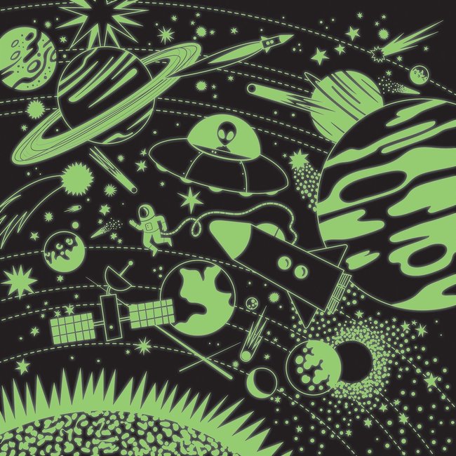 Mudpuppy Glow in the dark Puzzle Space 500 pc.