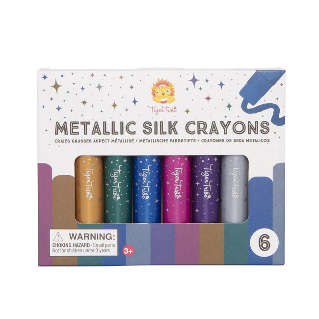 Tiger Tribe Metallic Silk Crayons