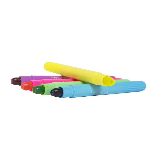 Tiger Tribe Neon Gel Crayons 5 pc.
