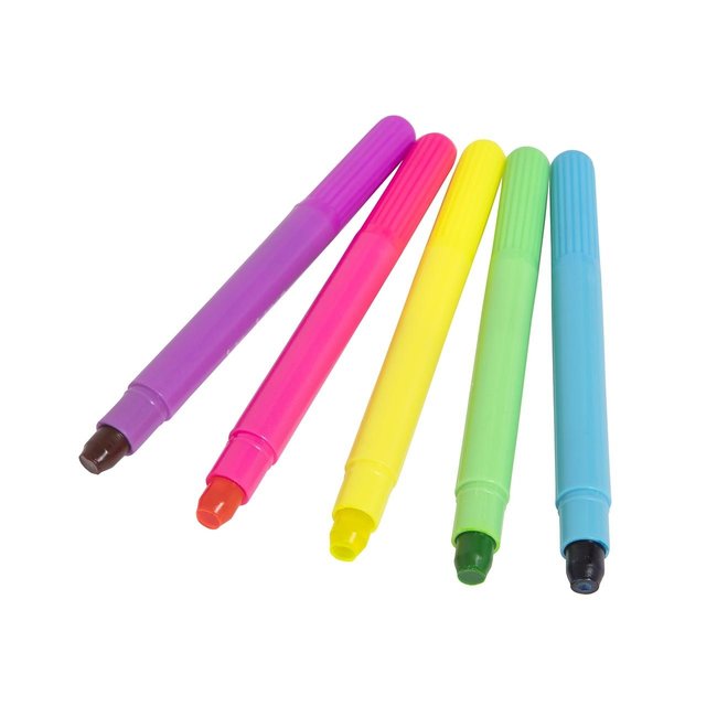 Tiger Tribe Neon Gel Crayons 5 pc.