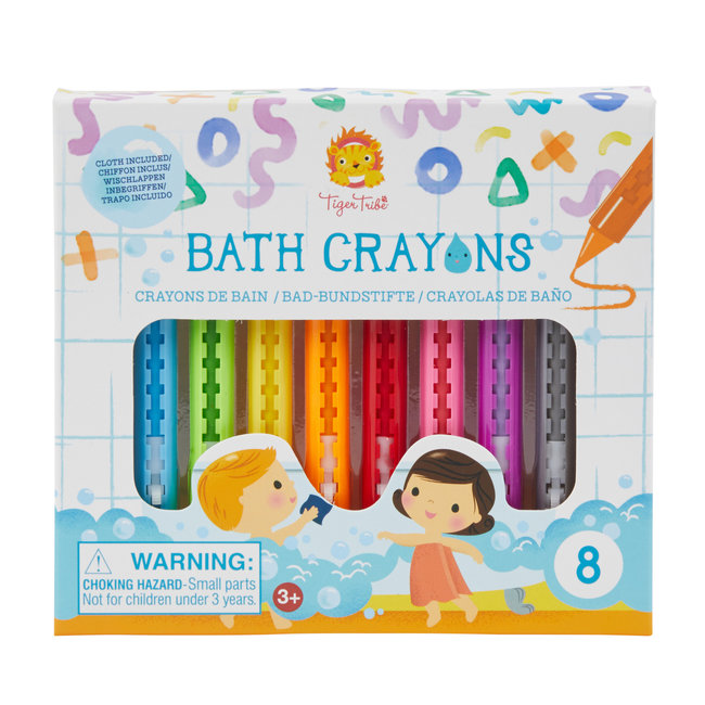 Tiger Tribe Bath Crayons 8 pc.