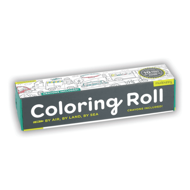Mudpuppy Coloring Roll Land Lucht Zee 3 meter