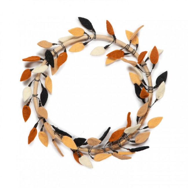 KidsDepot Flower Hoop Leaves Krans