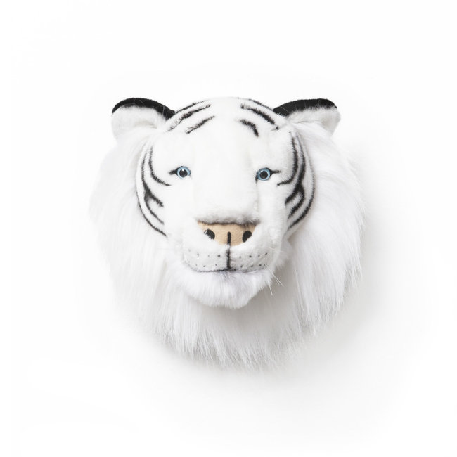 Wild and Soft White tiger trophy soft toy Albert