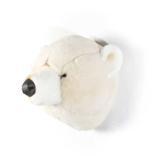 Wild and Soft Polar Bear trophy soft toy Basile