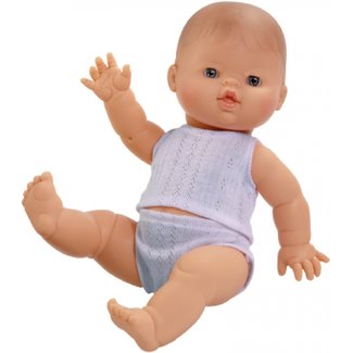 Paola Reina Puppe Gordi Mit Blau Unterwäsche Junge Paola Reina Puppe Gordi Mit Blau Unterwäsche Junge