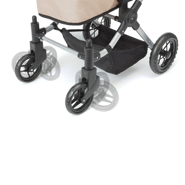 Skrallan Poppenwagen 3-in-1 Roze