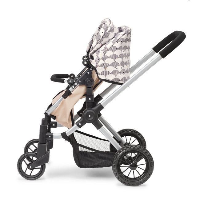 Skrallan Doll's Pram 3-in-1 Pink