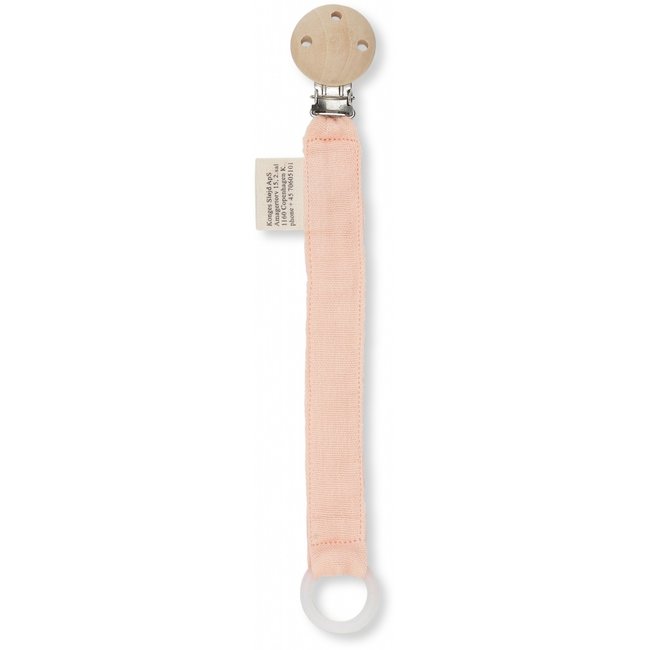 Konges Sløjd Pacifier Strap Rose Dust