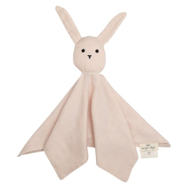 Konges Sløjd Schmusetuch Sleepy Rabbit Rose Dust Rosa